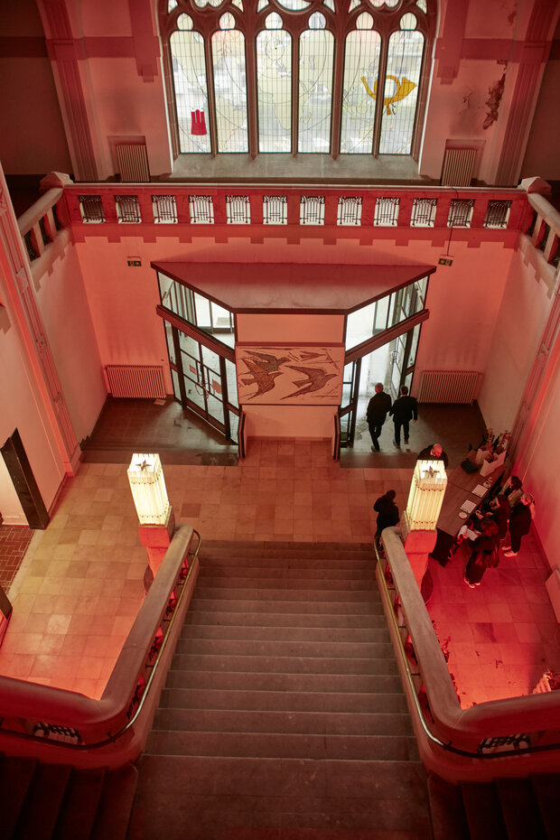 Historical stairwell, Campus Schlüterstrasse