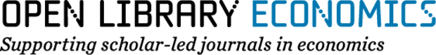 Logo: Open Library Economics - Supporting scholar-led journals in economics