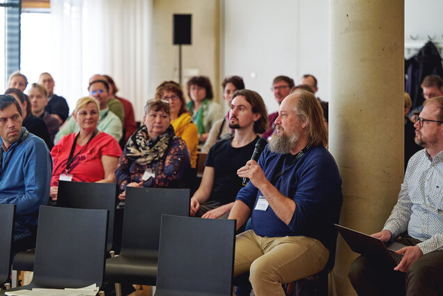 Teilnehmer:innen der Veranstaltung