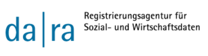 Logo: da | ra Registrierungsagentur für Sozial- und Wirtschaftsdaten