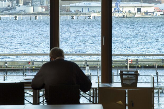 Reading room of the ZBW Kiel