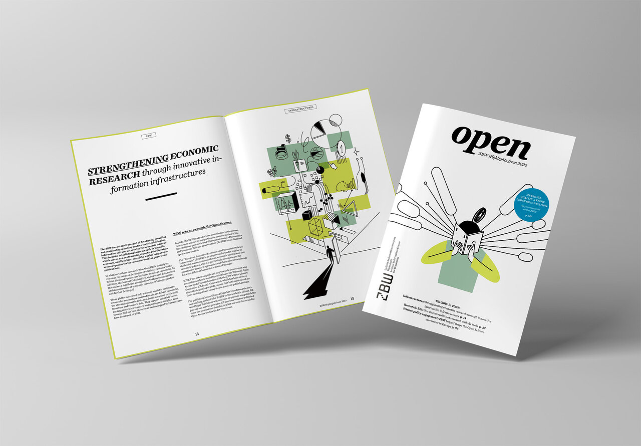 Cover: open - ZBW-Highlights from 2023