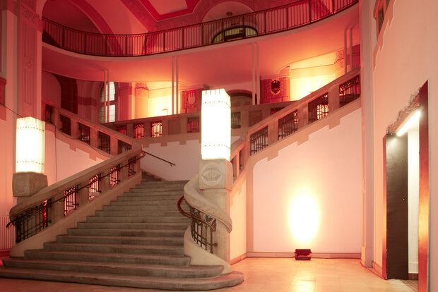 Historical stairwell, Campus Schlüterstrasse