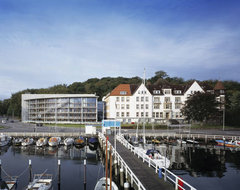 ZBW Kiel and the Kiel Institute for the World Economy seen from the marina