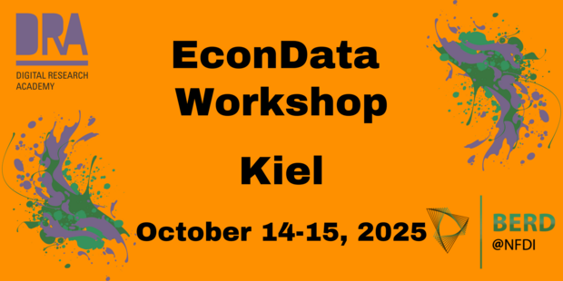 [Translate to Englisch:] EconData Workshop Kiel October 14-15, 2025