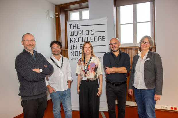 Programme Organisers (from left to right): Macartan Humphreys (WZB), Levent Neyse (DIW and WZB), Johanna Rickne, Jörg Ankel-Peters (RWI), Marianne Saam (ZBW)