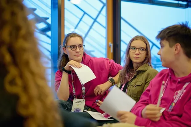 Schüler:innen aus ganz Europa beteiligen sich intensiv am Austausch