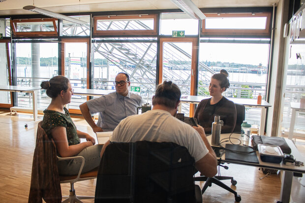 Creative Space at the ZBW library in Kiel