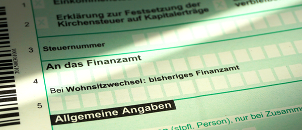 Steuergerechtigkeit Steuerformular